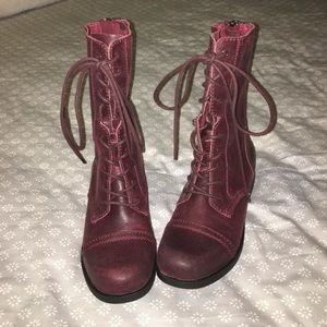 BRAND NEW ALDO LACE COMBAT BOOTS