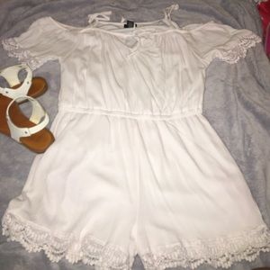 White Romper