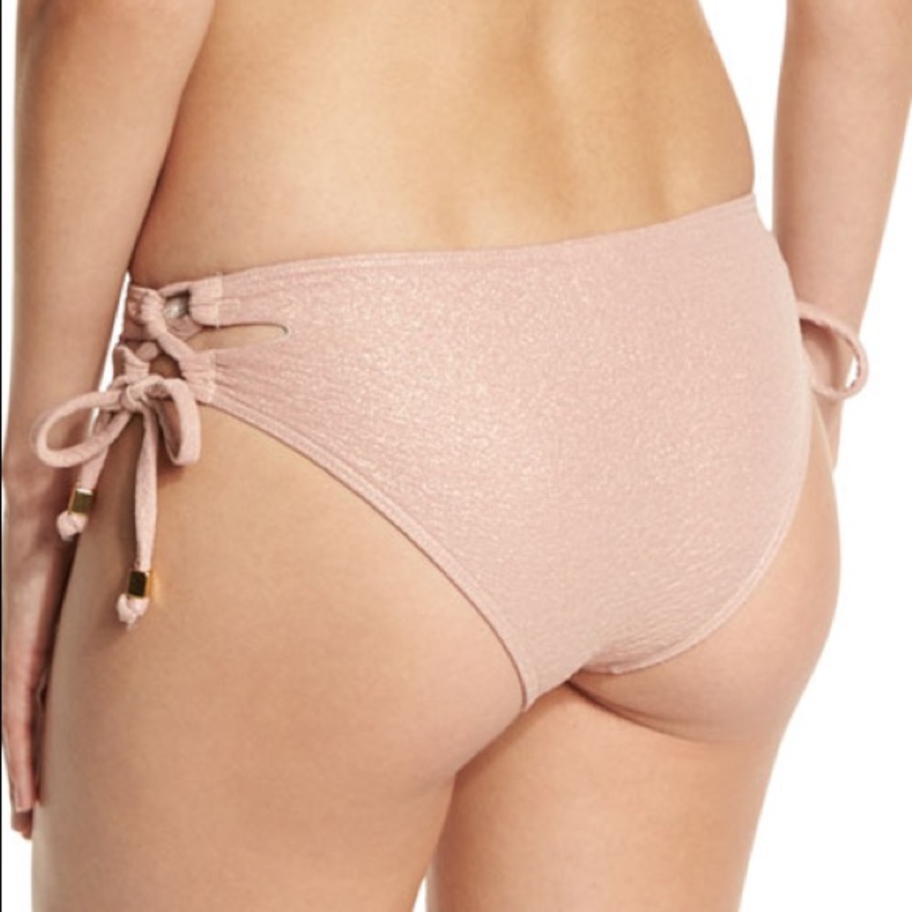 NWT Suboo Rose Gold Bikini Bathing Suit Bottom
