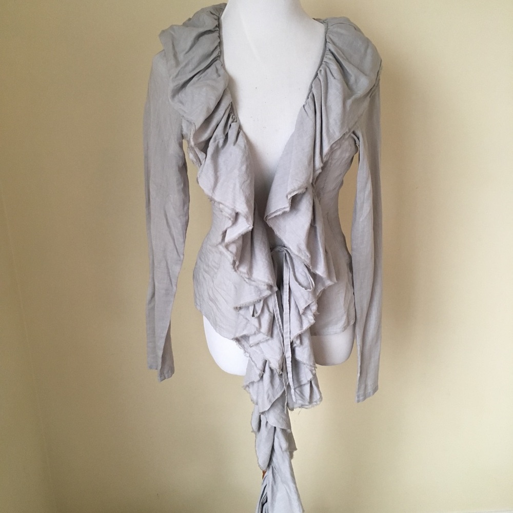 Asymmetrical Grey Ivan Grundahl Shirt