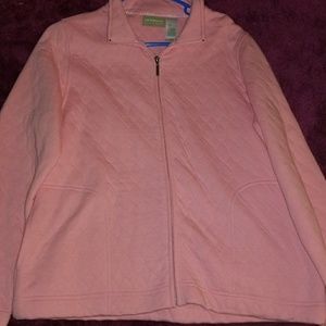 Liz Claiborne jacket- sweatshirt material