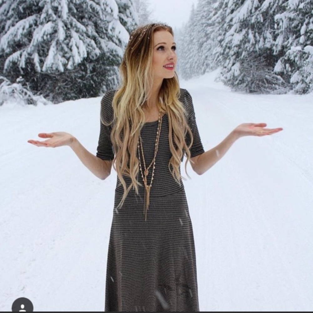 LuLaRoe Ana Elegant Dress NWT