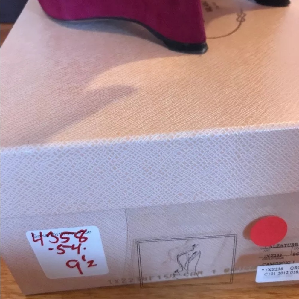 Prada Suede Platforms - image 6