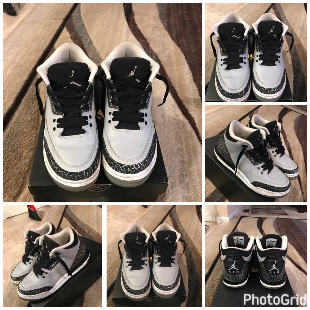 Jordan 3 Retro Wolf Grey (Jordan 3's)