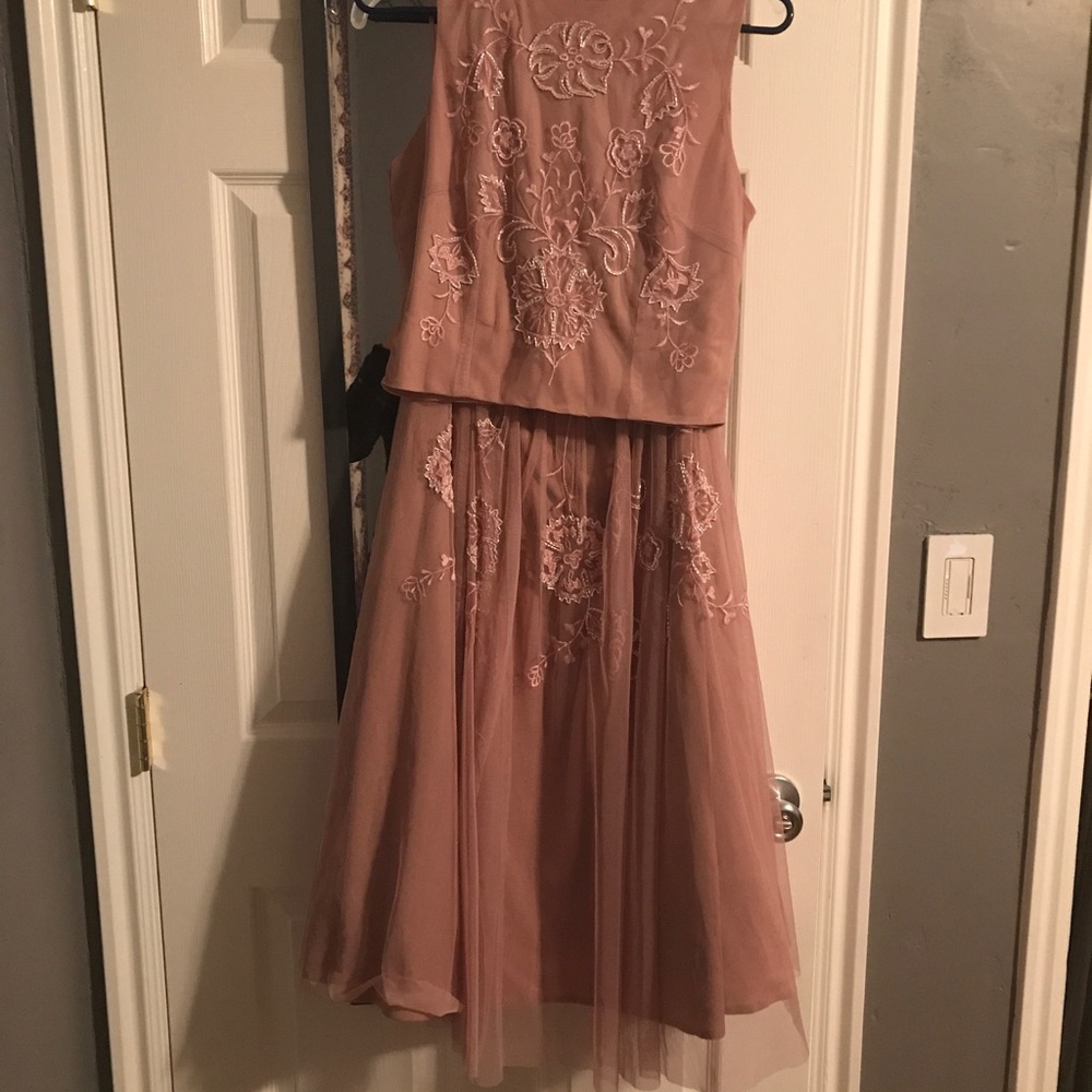 Top and Bottom midi dress