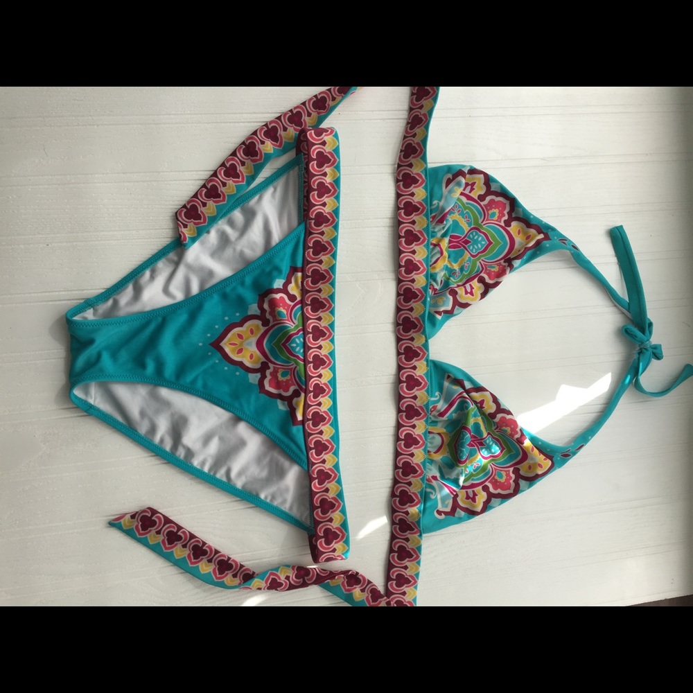 Boho paisley bikini Victoria's Secret bikini