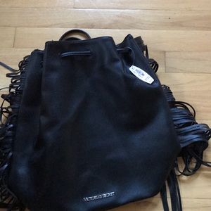 Victoria Secrets fringe backpack New With Tag