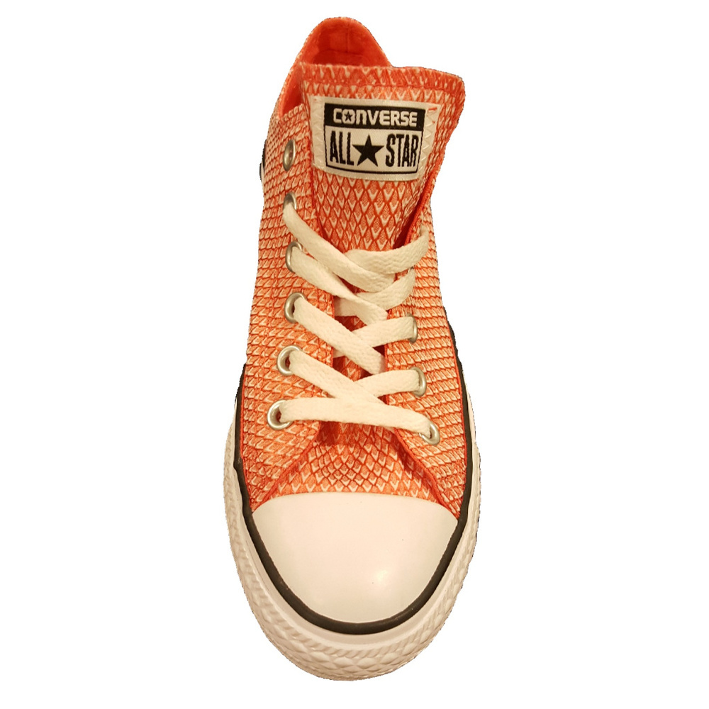 Converse Chuck Taylor All Star Woven Low Top Sneakers Coral Size 8 NWOT - Picture 4 of 7