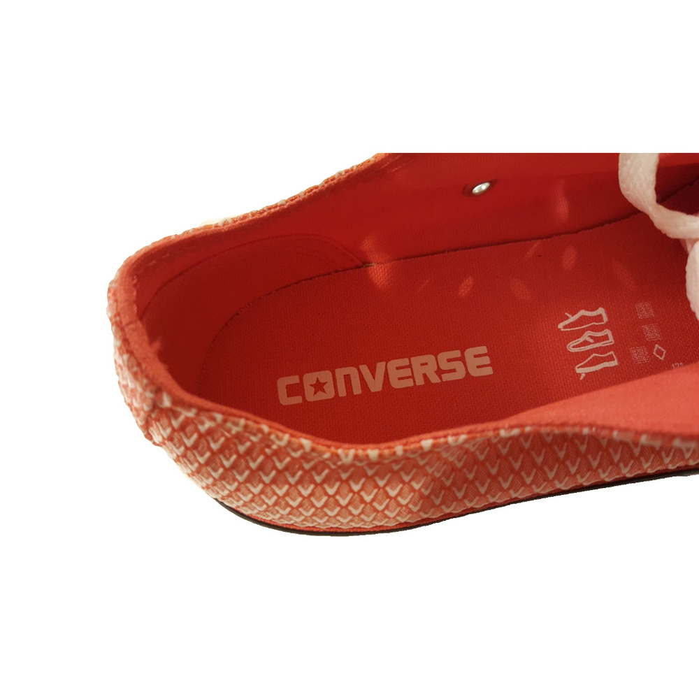 Converse Chuck Taylor All Star Woven Low Top Sneakers Coral Size 8 NWOT - Picture 5 of 7