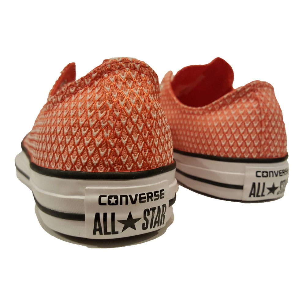 Converse Chuck Taylor All Star Woven Low Top Sneakers Coral Size 8 NWOT - Picture 7 of 7
