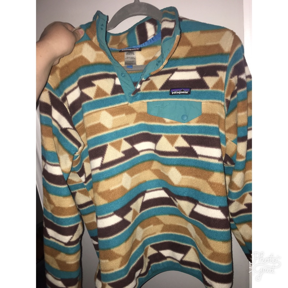 Patagonia snap t pullover