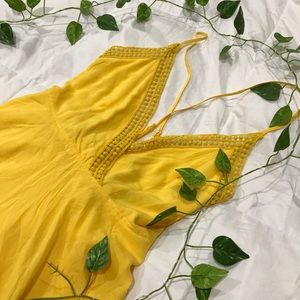 NWT Yellow Dress