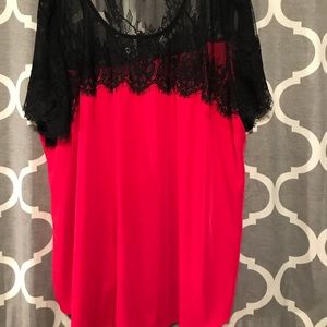 Torrid lace blouse