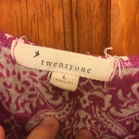 Crocheted Purple Tank - Picture 3 of 4