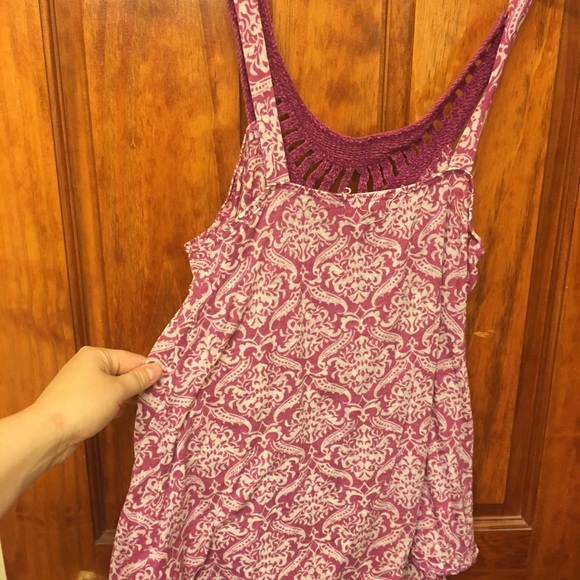Crocheted Purple Tank - Picture 4 of 4