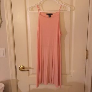 Light pink tank dress