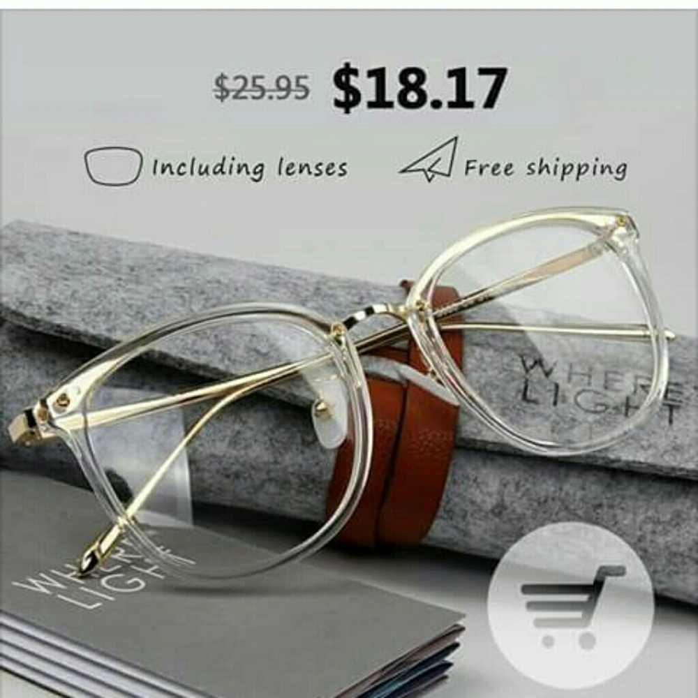 Women's fashion glasses