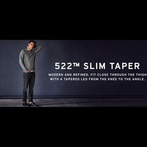 Levi's 522 slim taper