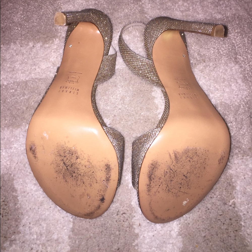 Stuart weitzman gold sandals - Picture 6 of 6