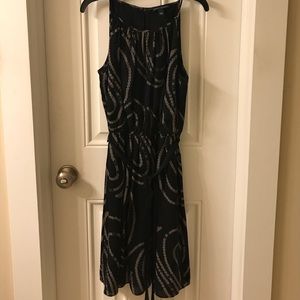 Banana Republic 100% silk little black dress