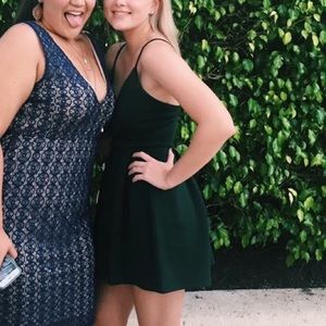 Green Homecoming Dress