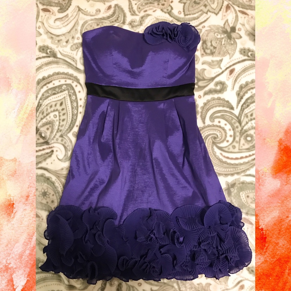 Max&Cleo Classy Sweetheart Violet Mini Dress