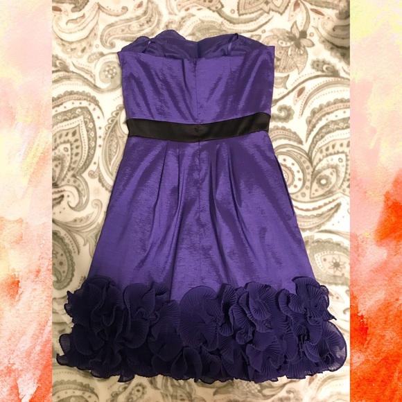 Max&Cleo Classy Sweetheart Violet Mini Dress - Picture 2 of 2