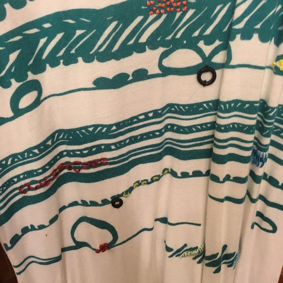 Long Flowy Detailed Tank - Picture 3 of 4