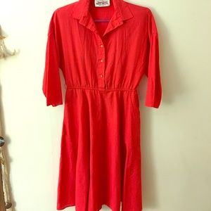 50's Red Dress