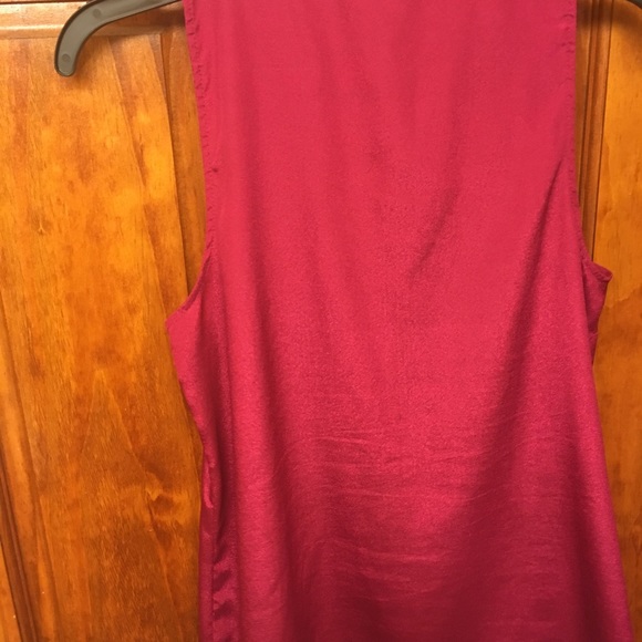 Satin Ruffled Tank - Picture 5 of 5
