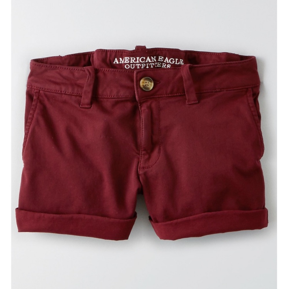 American Eagle Twill Midi Shorts size 0