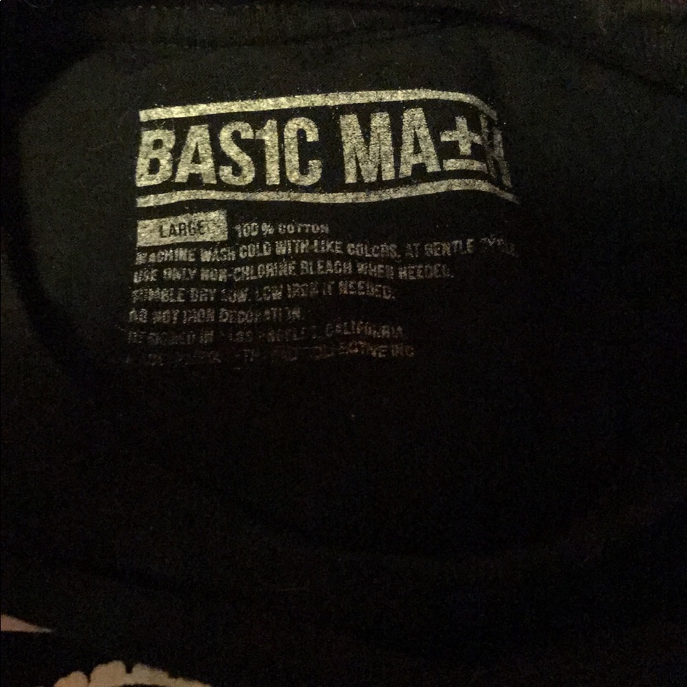 Basic math tshirt - Picture 3 of 3