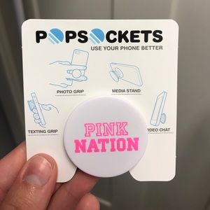 VS Pink Pop Socket