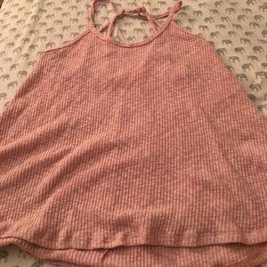 Light pink strappy top