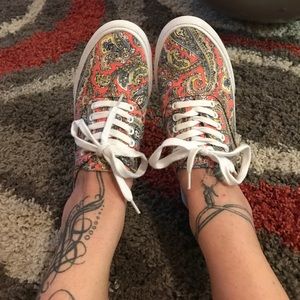 Paisley sneakers
