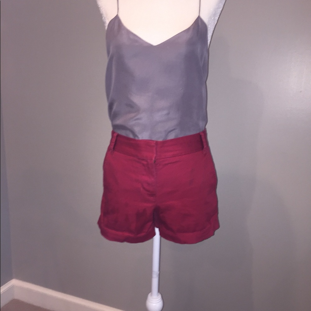 Gap- red shorts