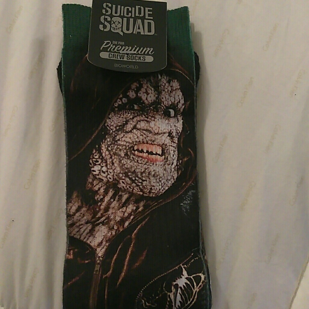 New crew socks from the movie suicide squad