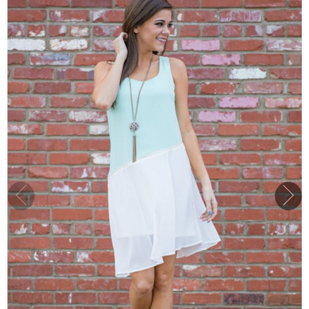 Asymmetrical dress