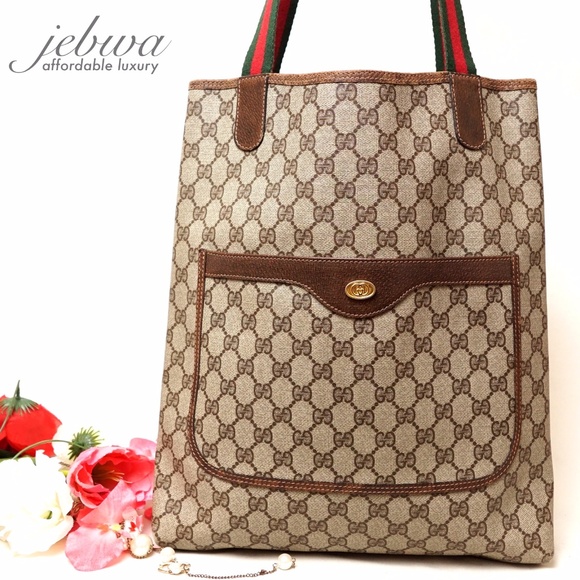 Gucci Handbags - ‼️1 day SALE🎯AUTH VINTAGE GUCCI GG Tote