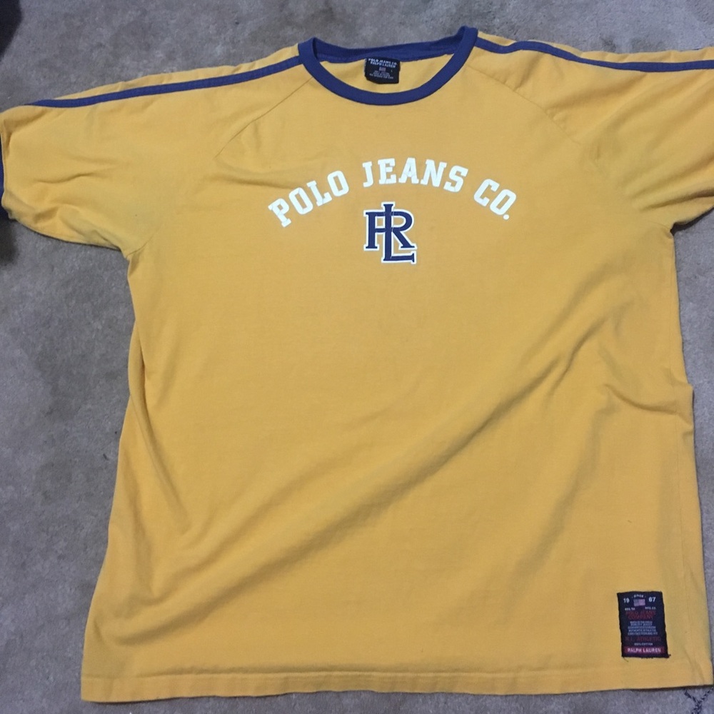 Vintage polo Ralph Lauren jeans t shirt
