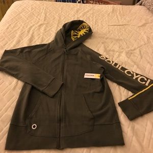 Soulcycle zip up jacket