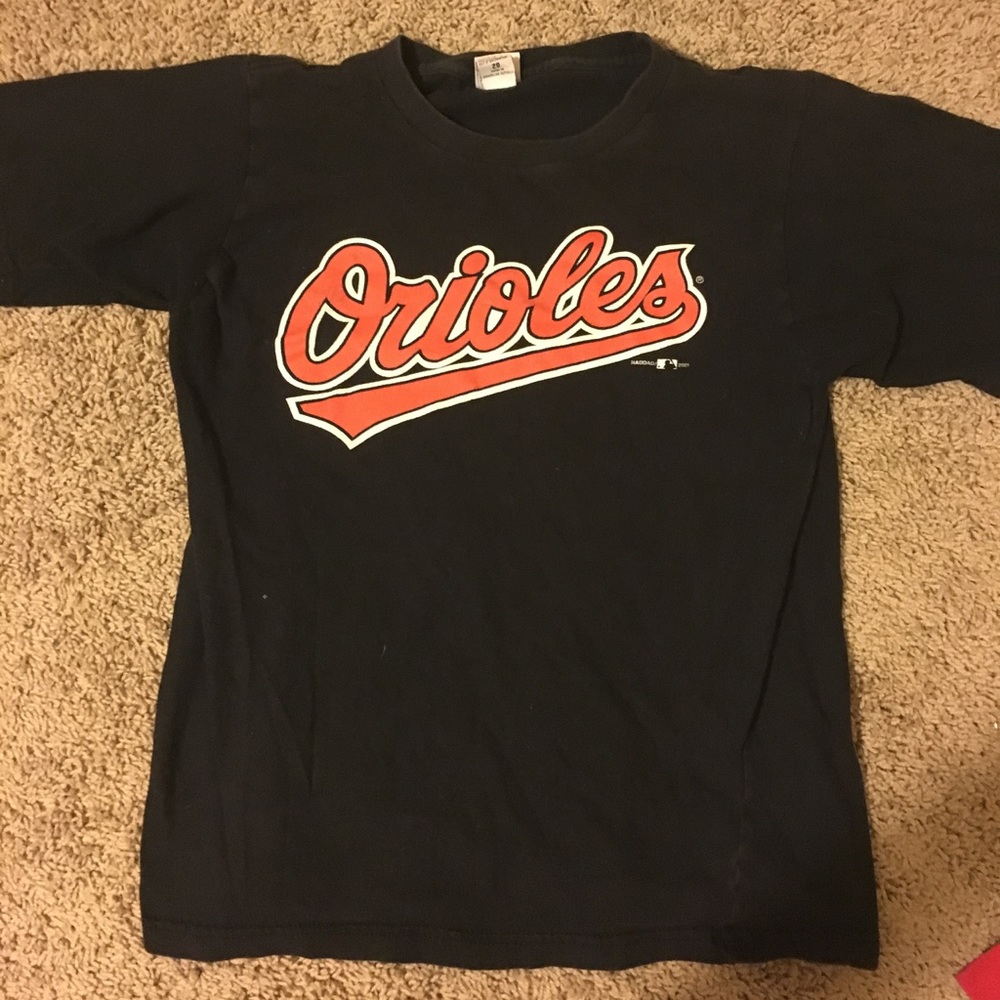 Oriole's cal Ripken jersey tshirt