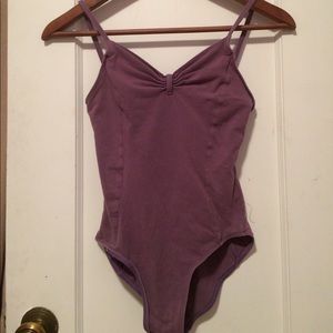 Wear Moi purple leotard ballet