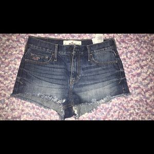 high waisted hollister shorts