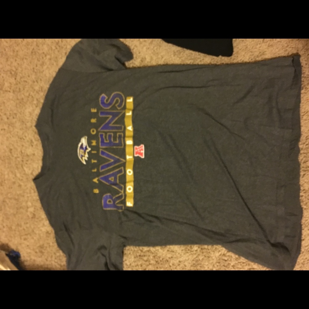 Baltimore Ravens football tshirt in a size large