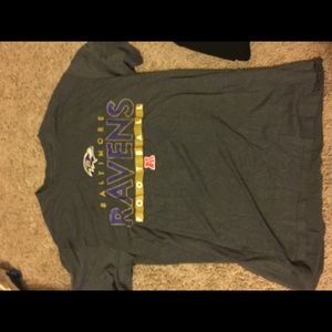 Baltimore Ravens football tshirt in a size large