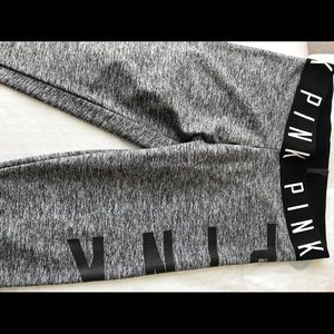 VS Pink Cropped Leggings