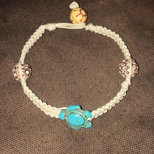 Sea Turtle hemp anklet