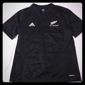 All Blacks rugby team jersey
