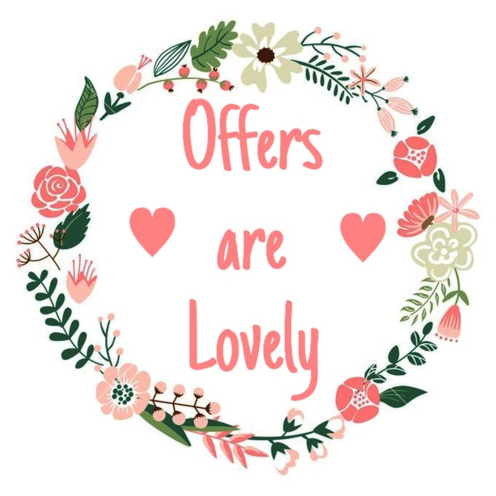 Offers are always welcomed!